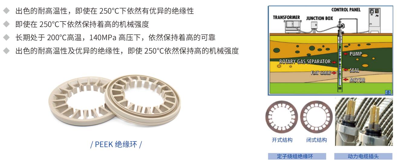 PEEK应用于ESP电潜泵