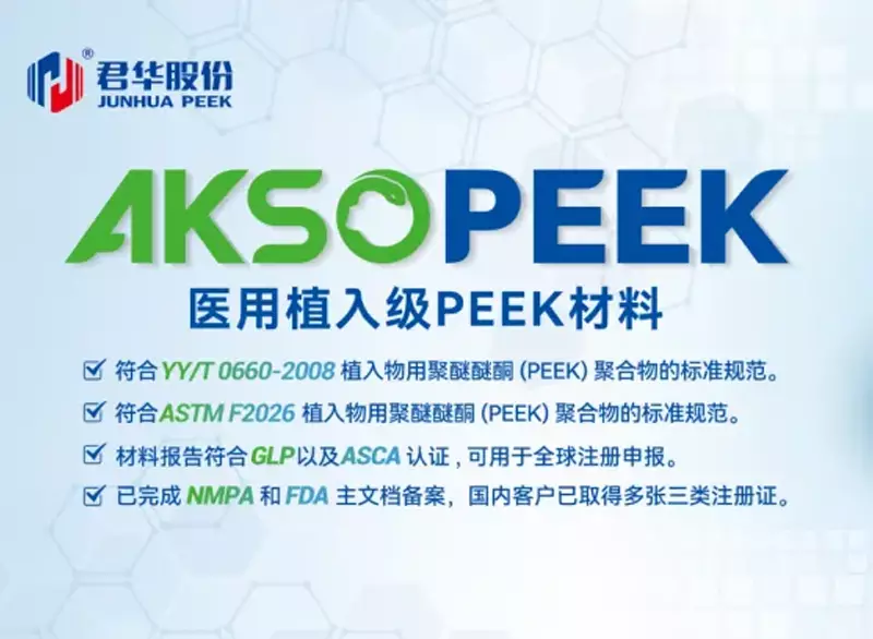 从AKSOPEEK看国产植入级PEEK替代之路